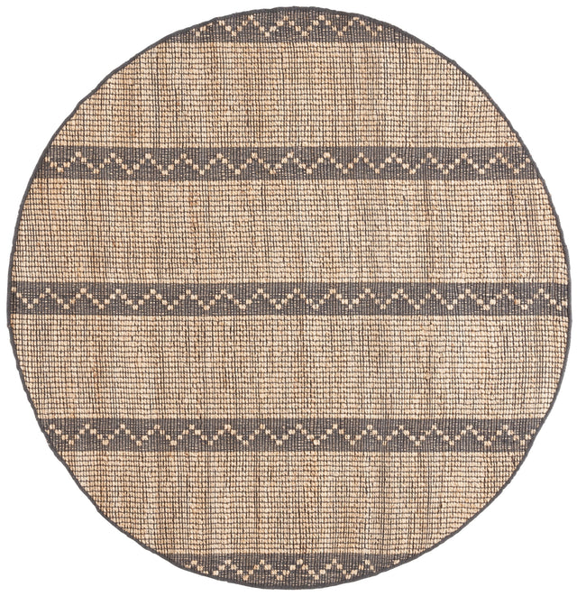Safavieh Natural Fiber Nf879F Natural/Grey Rug.