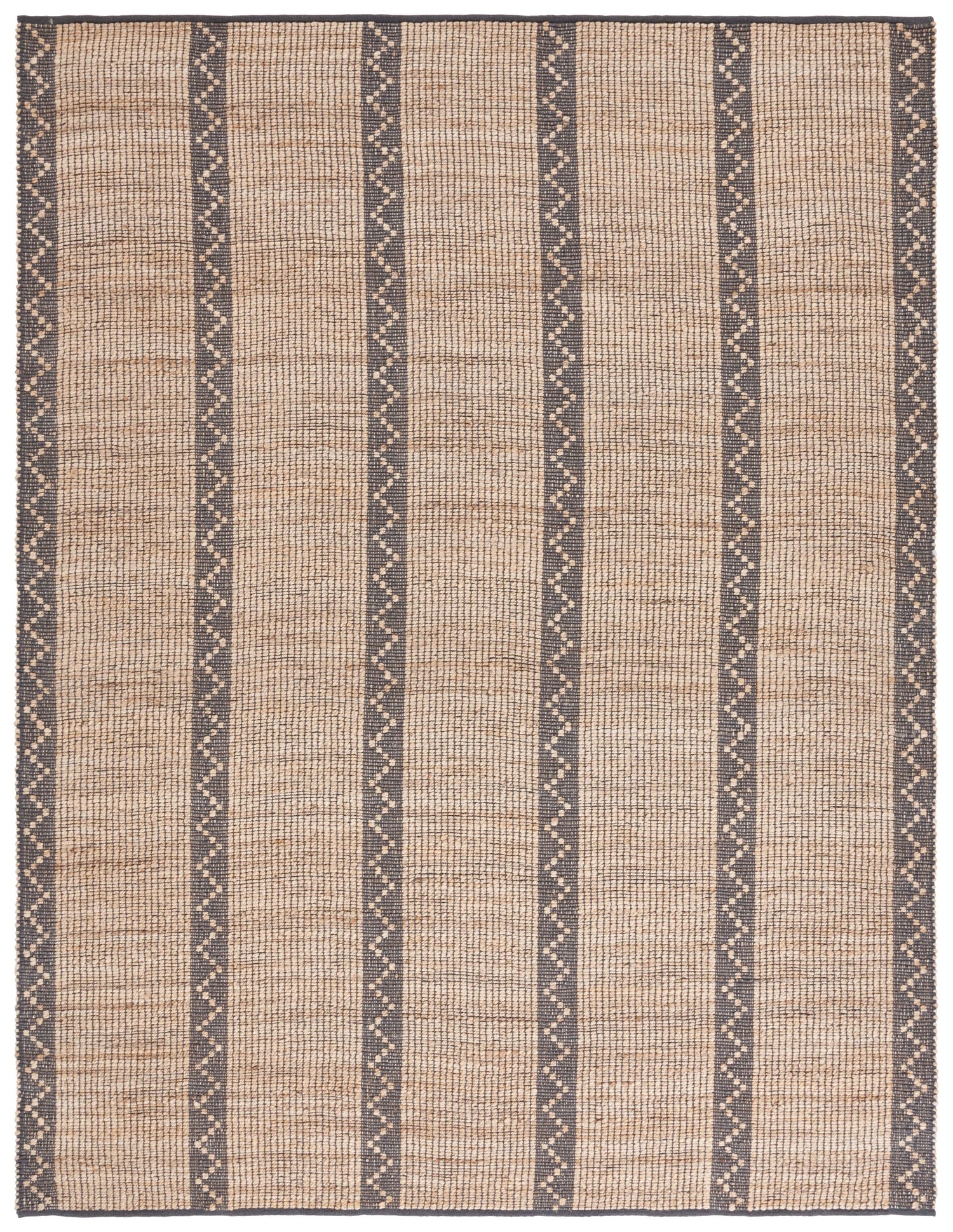 Safavieh Natural Fiber Nf879F Natural/Grey Rug.