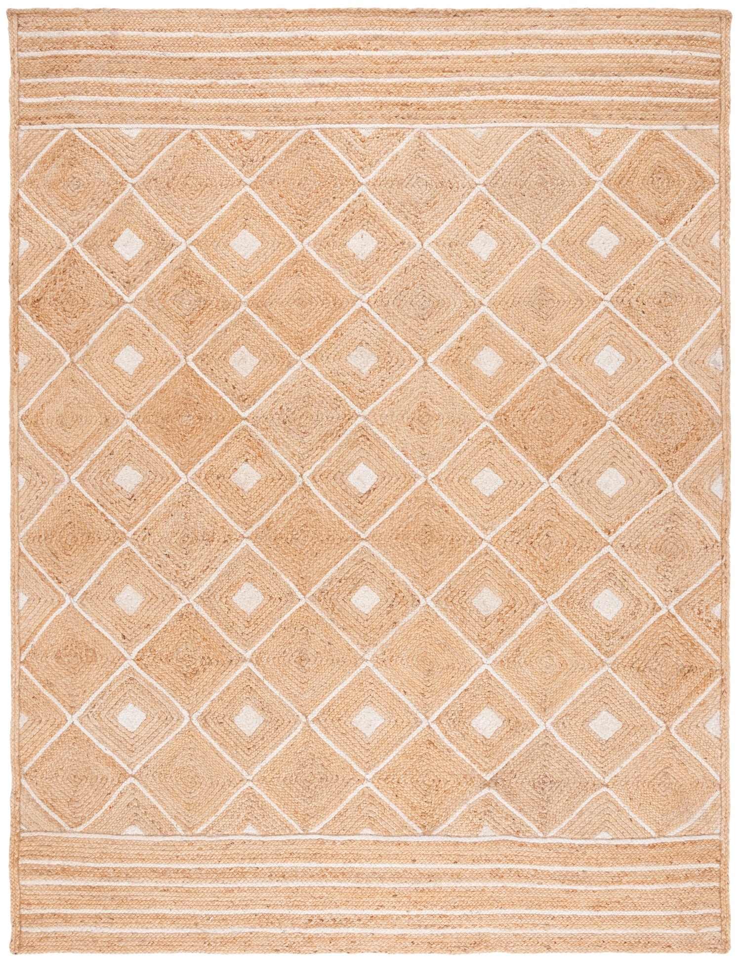 Safavieh Natural Fiber Nf893A Natural/Ivory Rug.