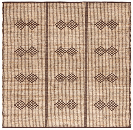 Safavieh Natural Fiber Nf899A Natural/Brown Rug.