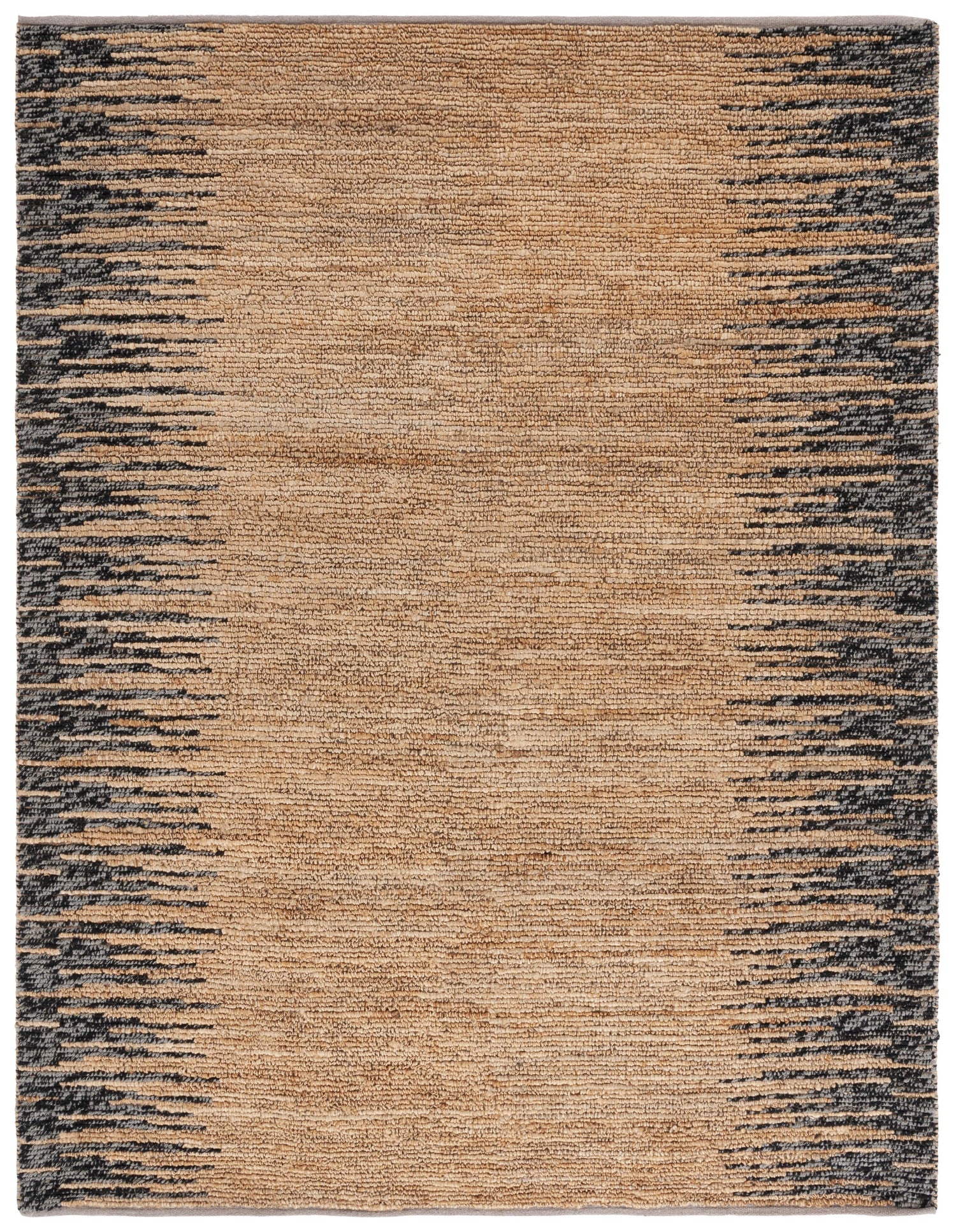 Safavieh Natural Fiber Nf953A Natural/Black Rug.