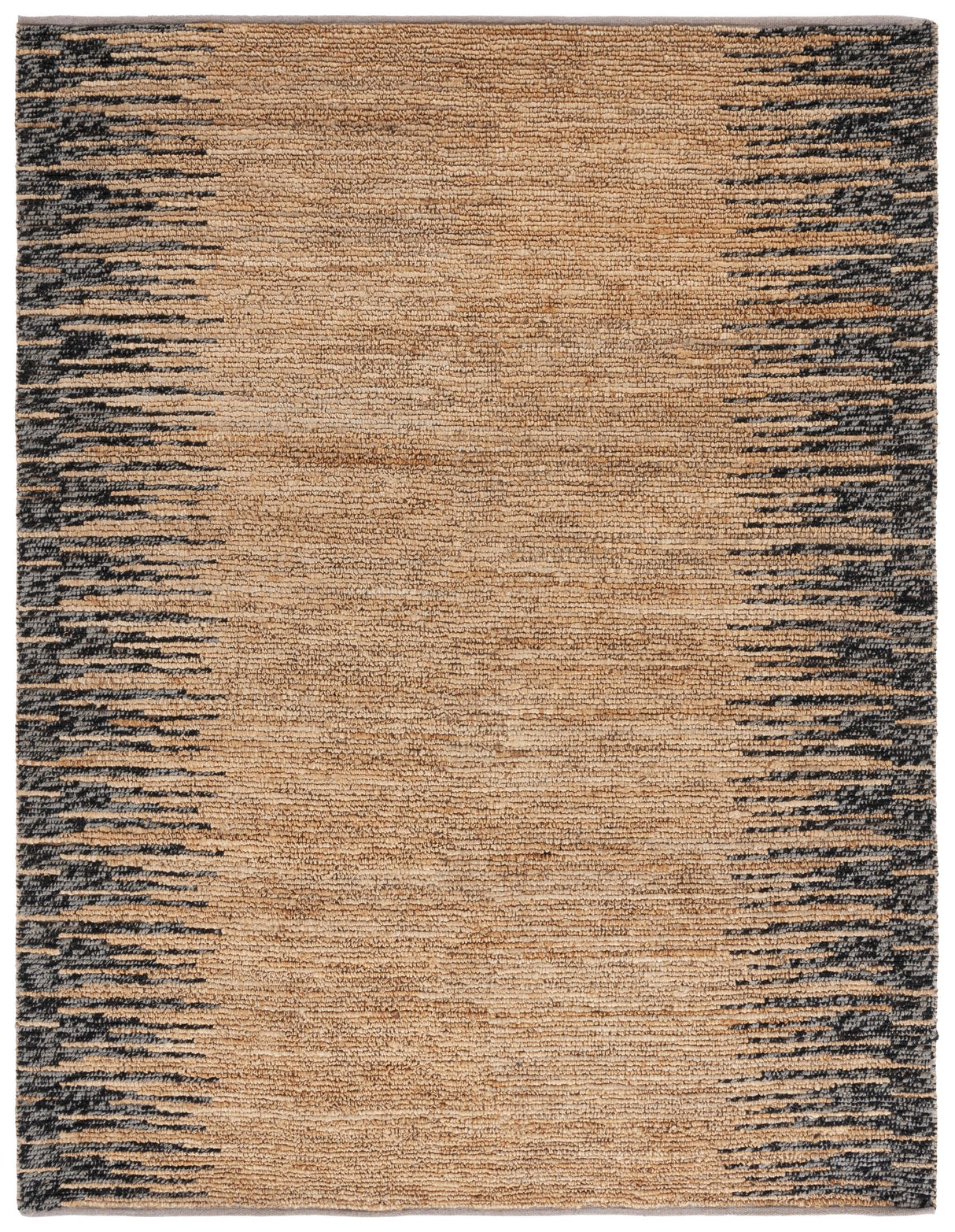 Safavieh Natural Fiber Nf953A Natural/Black Rug.