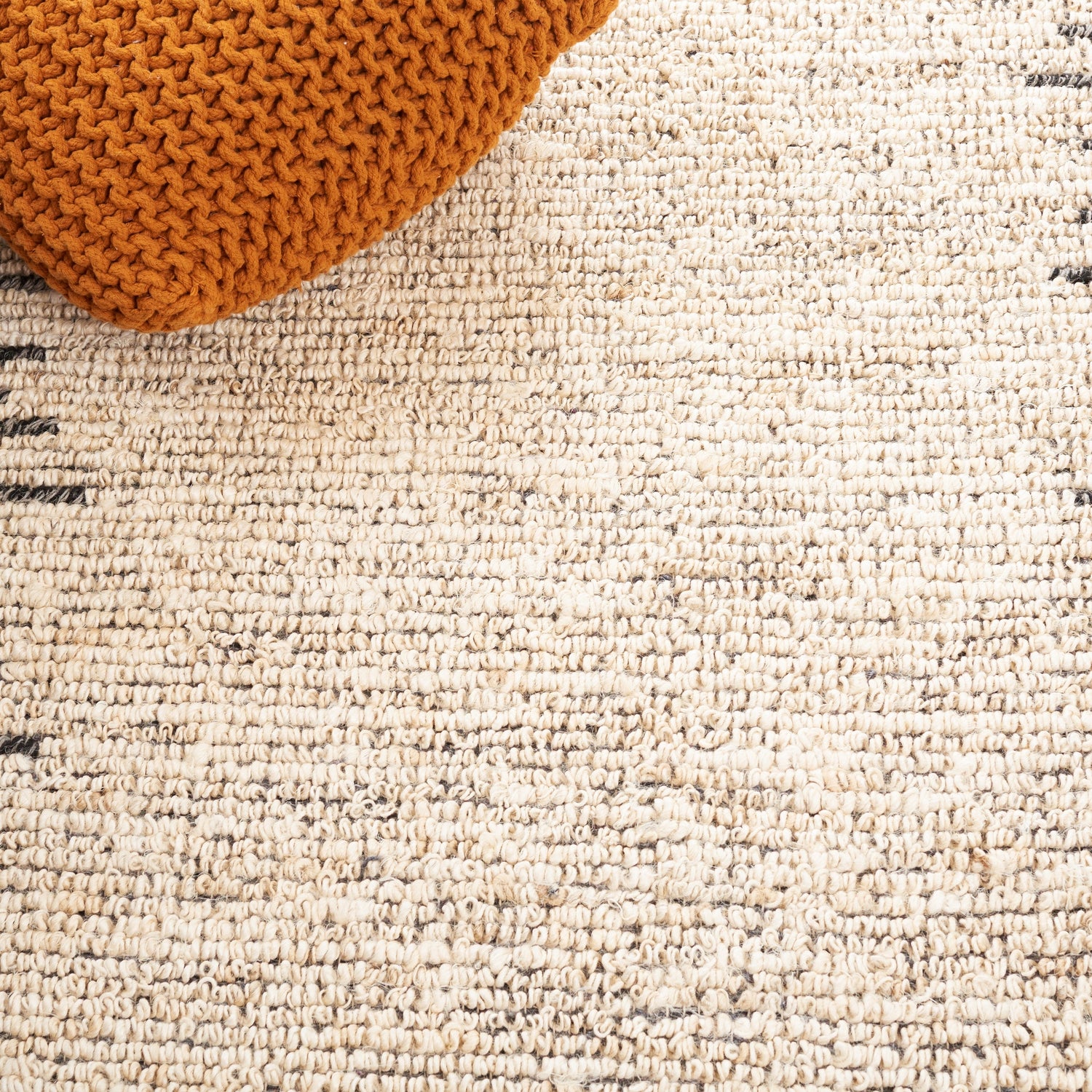 Safavieh Natural Fiber Nf953B Bleach/Black Rug.