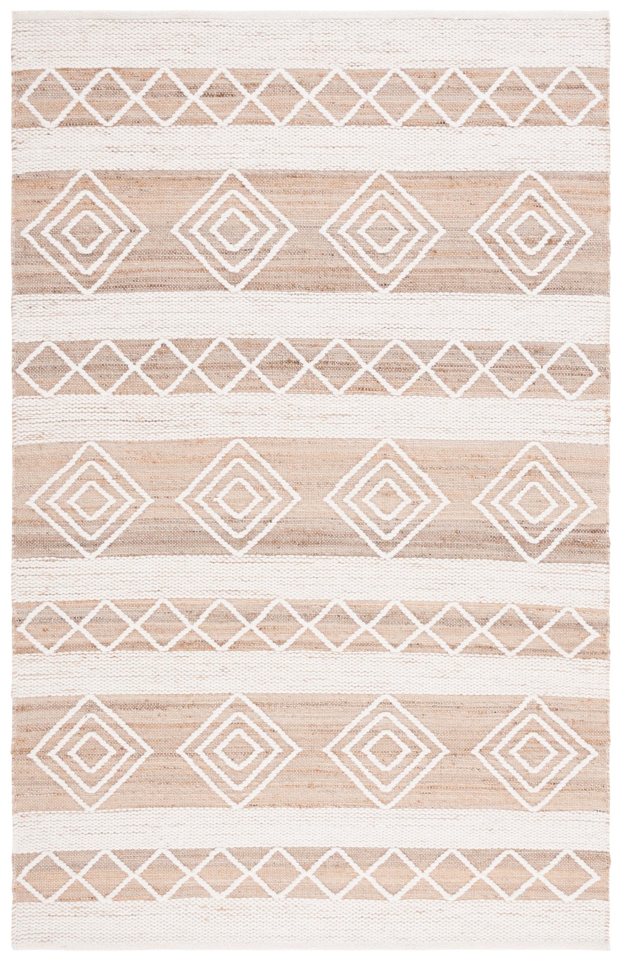 Safavieh Natural Fiber Nfb276Z Natural/Ivory Rug.