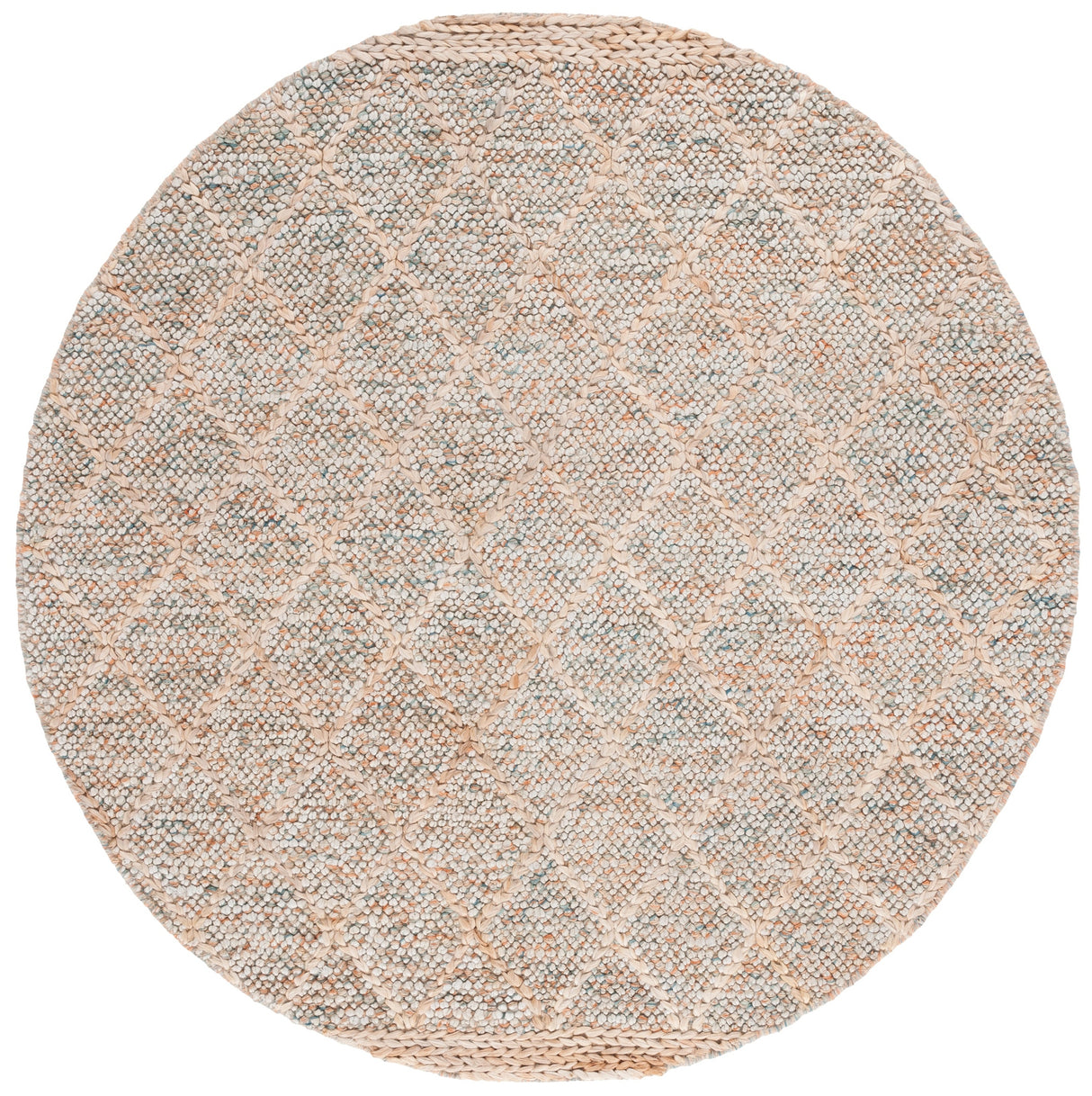 Safavieh Natural Fiber Nfb475P Rust/Natural Rug.