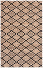 Safavieh Natural Fiber Nfb657Z Natural/Black Rug.