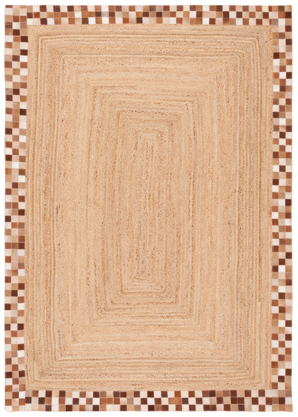 Safavieh Natural Fiber Nfb828A Natural/Brown Rug.