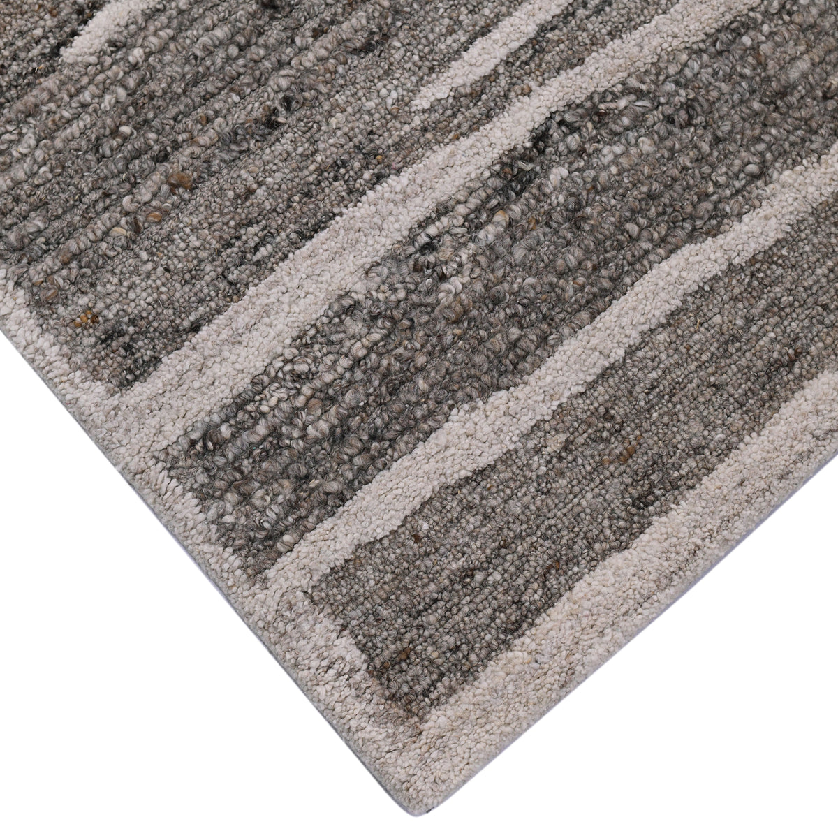Amer Nimbus NIM-7 Beige Brown area rug - corner view