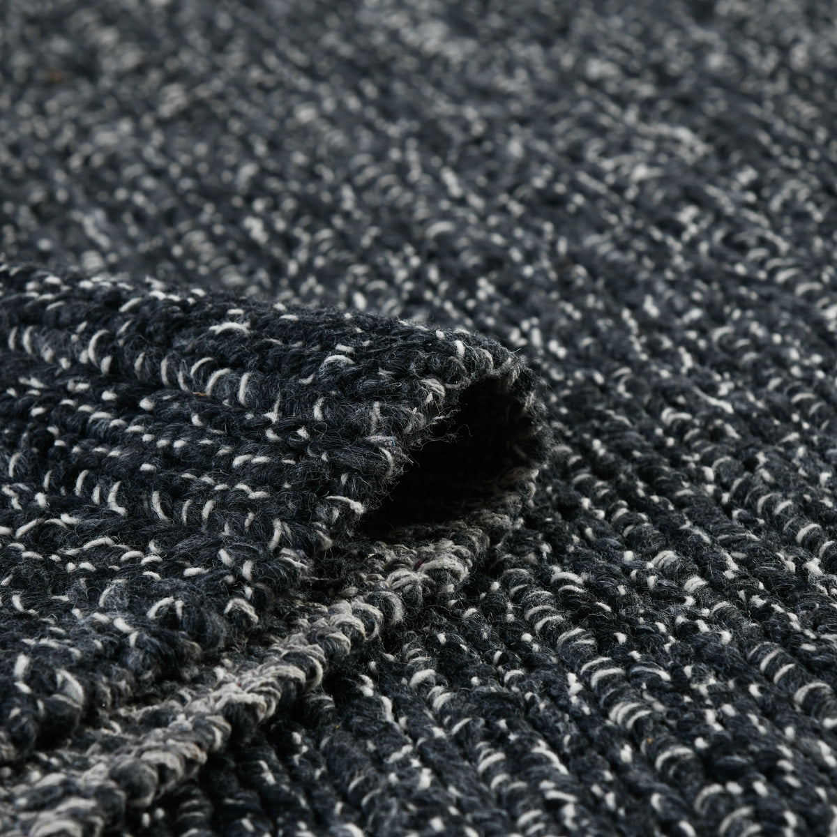 Amer Norwood NOR-5 Navy area rug - rolled view