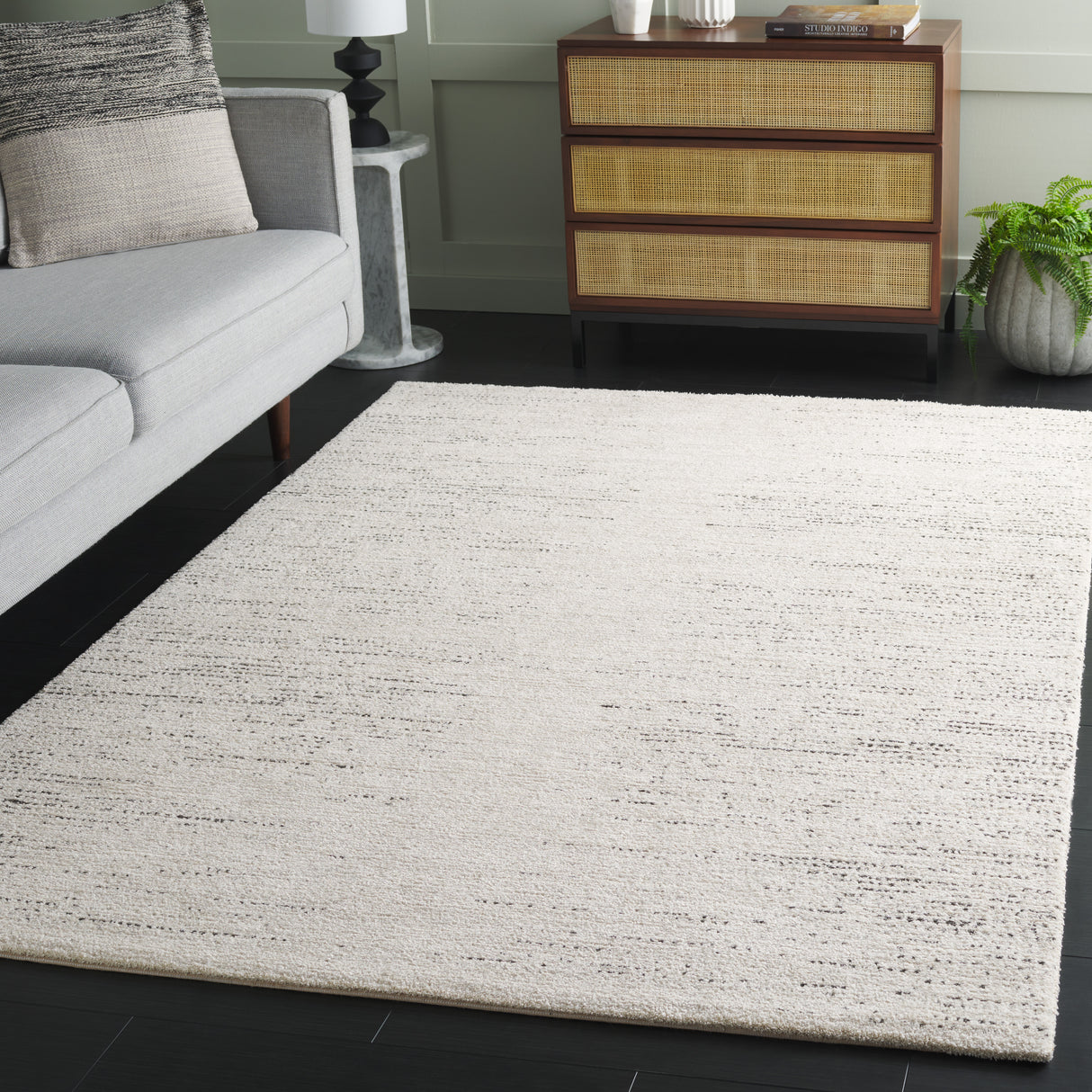 Safavieh Northport Ntp422A Ivory/Charcoal Rug.