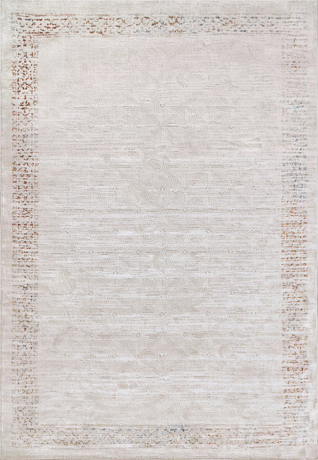 Dynamic Rugs Obsession 9535 Power Loomed Modern Cream/Multi Rug