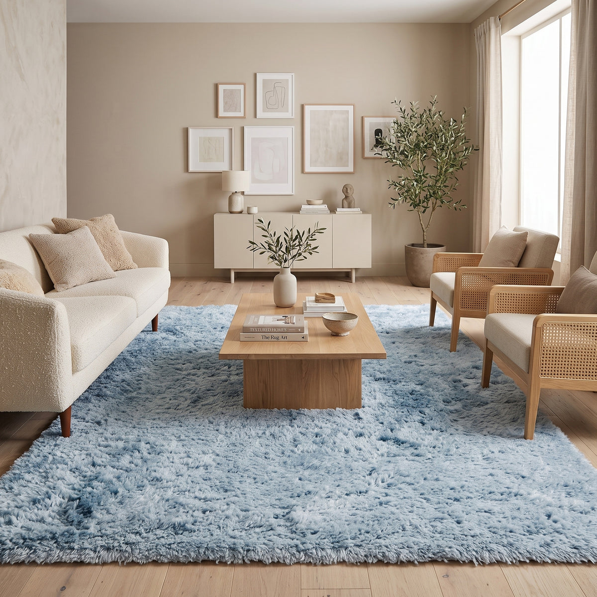 Amer Odyssey ODY-10 Sky Blue area rug - lifestyle view