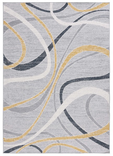 Safavieh Odyssey Ody812G Grey/Gold Ivory Rug.