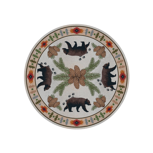 American Dakota Camp Woodhaven OKA Natural Rug