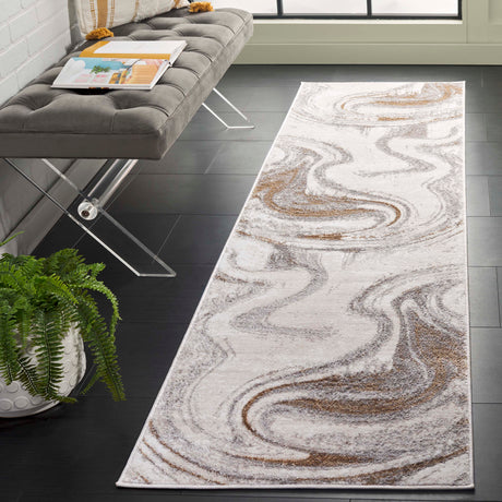 Safavieh Orchard Orc206F Grey/Gold Rug.