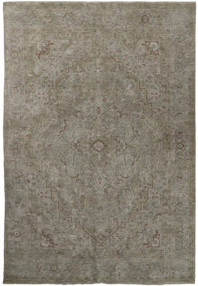 Dynamic Rugs Pacific 15941 Power Loomed Transitional Beige/Cream/Coral Rug