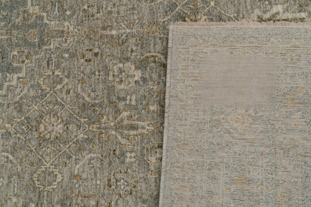 Dynamic Rugs Pacific 15942 Power Loomed Traditional Grey/Ivory Rug