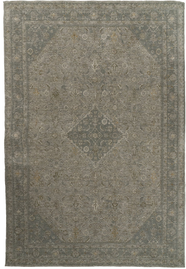 Dynamic Rugs Pacific 15942 Power Loomed Traditional Grey/Ivory Rug