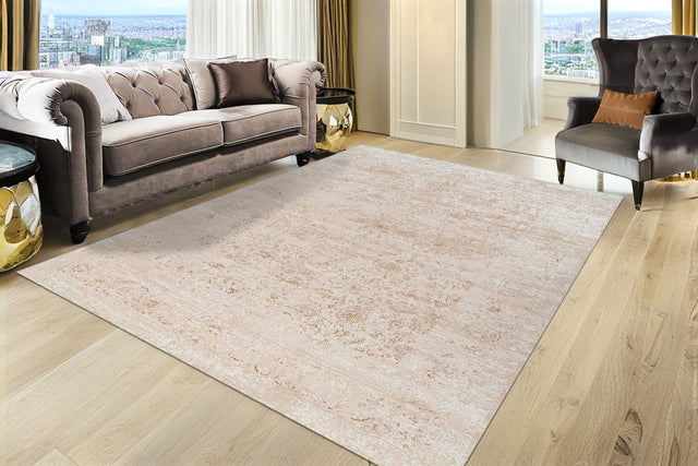 Dynamic Rugs Penta 6321 Power Loomed Transitional Cream/Beige Rug