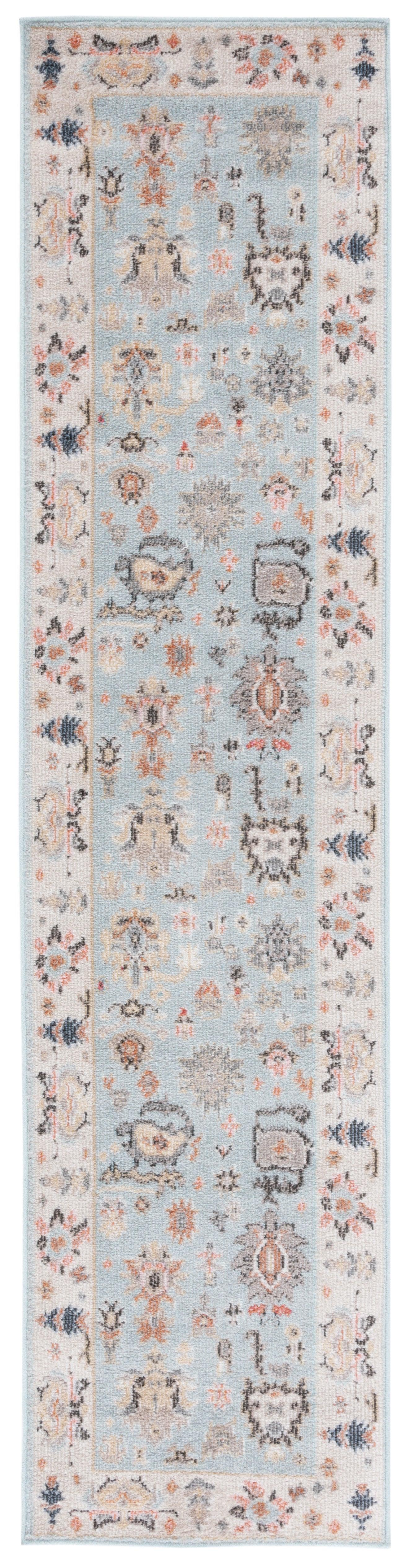 Safavieh Phoenix Phx562J Light Blue/Ivory Grey Rug.