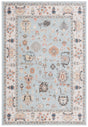 Safavieh Phoenix Phx562J Light Blue/Ivory Grey Rug.