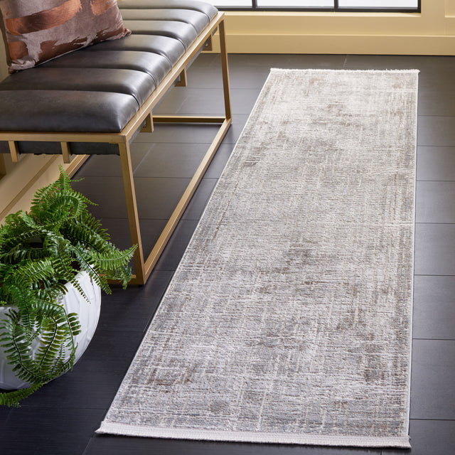 Safavieh Platinum Pla550F Grey/Dark Grey Rug.