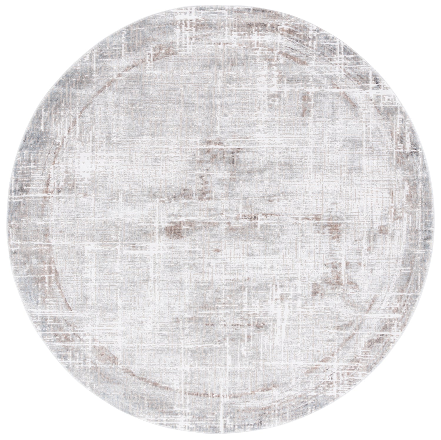 Safavieh Platinum Pla550F Grey/Dark Grey Rug.
