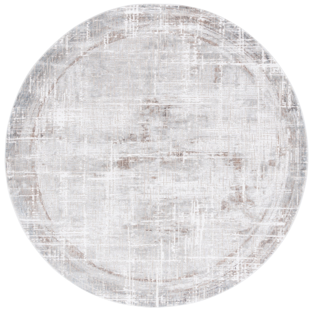 Safavieh Platinum Pla550F Grey/Dark Grey Rug.