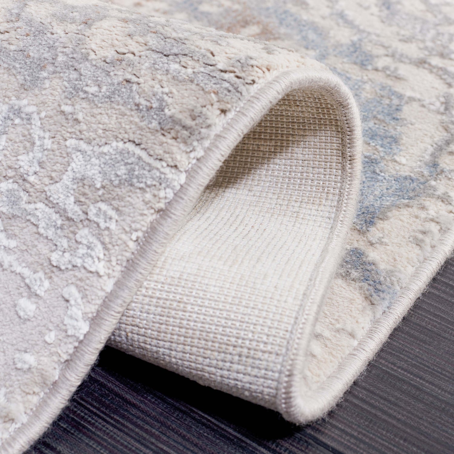 Safavieh Platinum Pla556F Grey/Ivory Beige Rug.