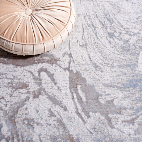 Safavieh Platinum Pla556F Grey/Ivory Beige Rug.