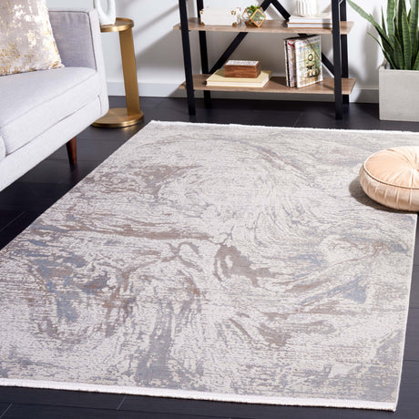 Safavieh Platinum Pla556F Grey/Ivory Beige Rug.