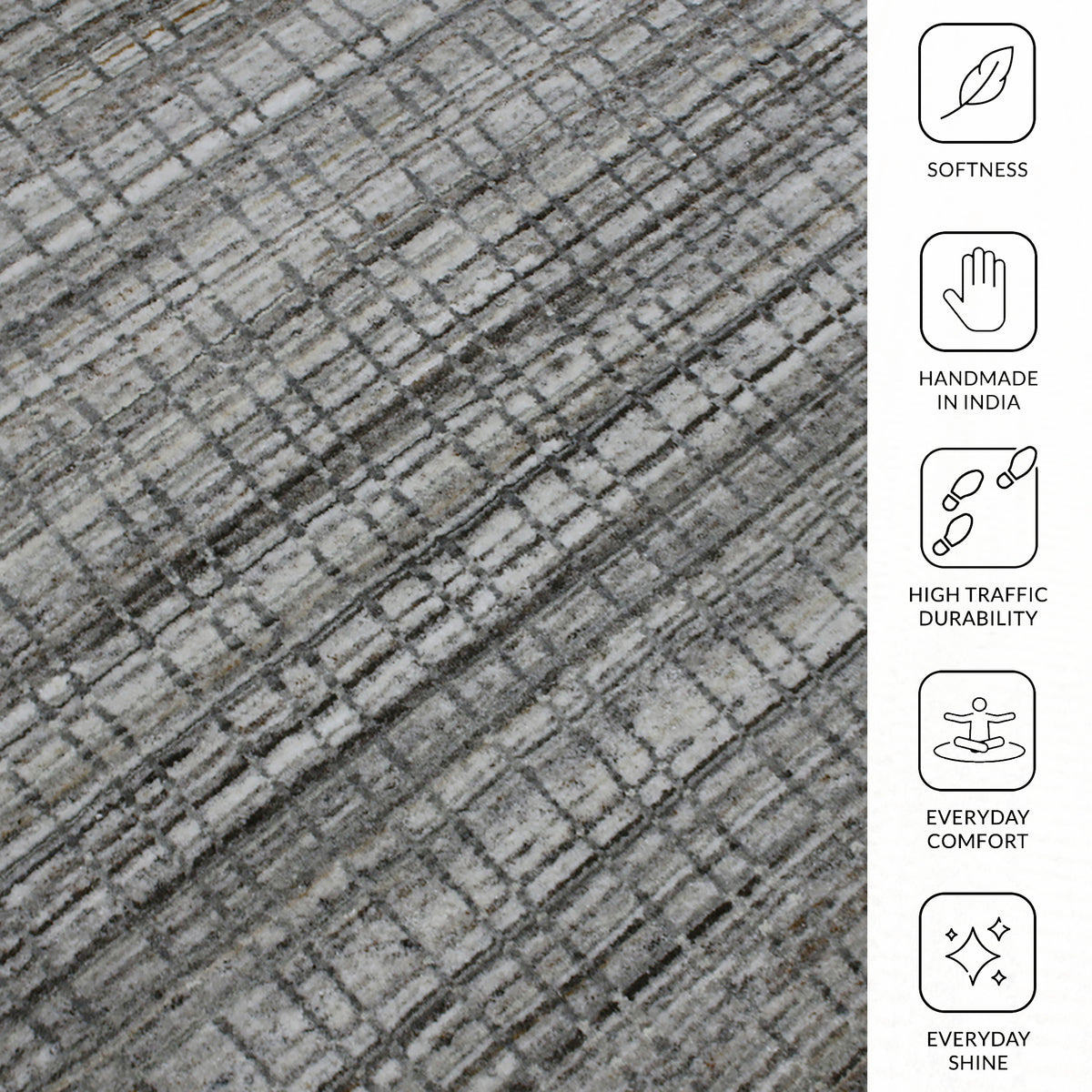 Amer Paradise PRD-4 Beige area rug - infographic view