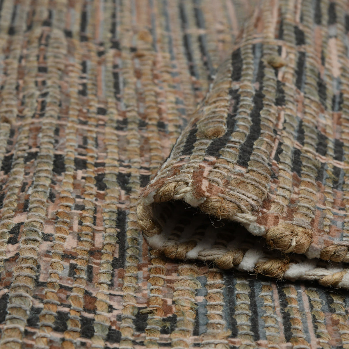 Amer Prairie PRE-1 Sage Green area rug - rolled view