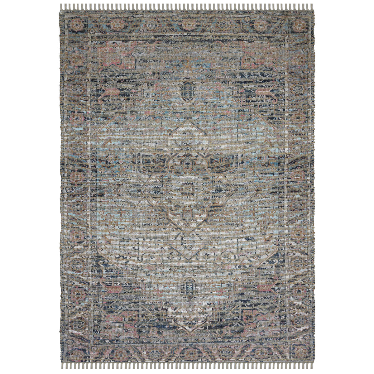 Amer Prairie PRE-5 Light Blue / Pink area rug - product view