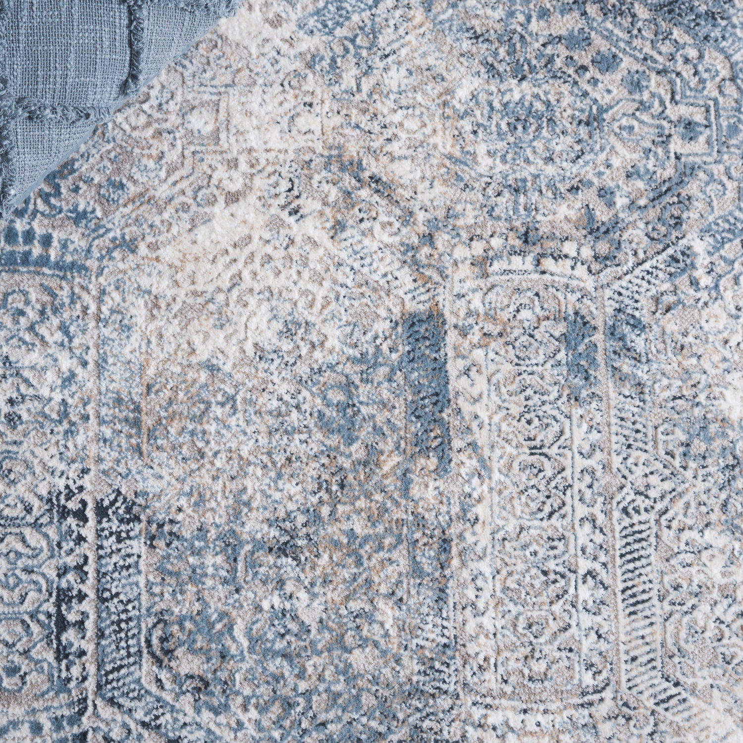 Safavieh Parker Prk115M Blue/Taupe Rug.