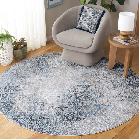 Safavieh Parker Prk116M Blue/Taupe Rug.