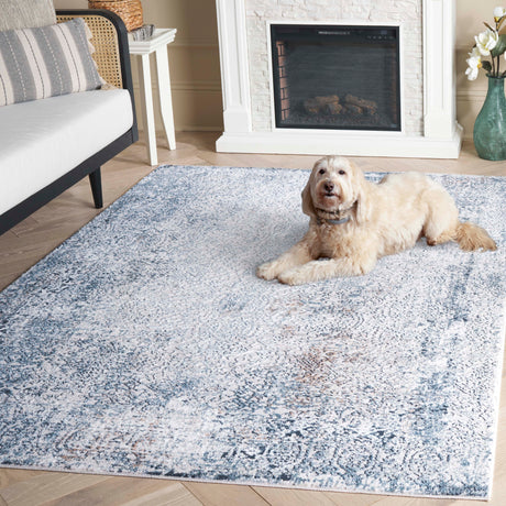 Safavieh Parker Prk118M Blue/Taupe Rug.