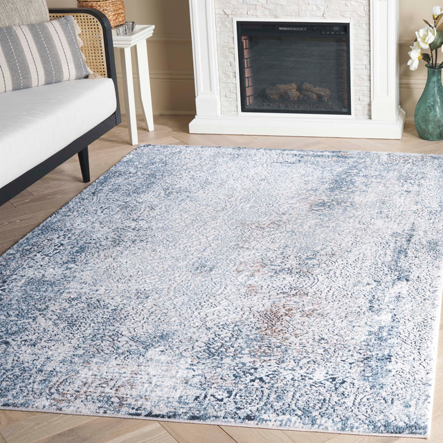 Safavieh Parker Prk118M Blue/Taupe Rug.