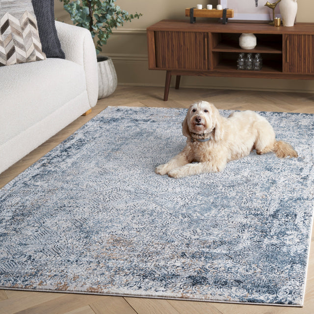 Safavieh Parker Prk119M Blue/Taupe Rug.