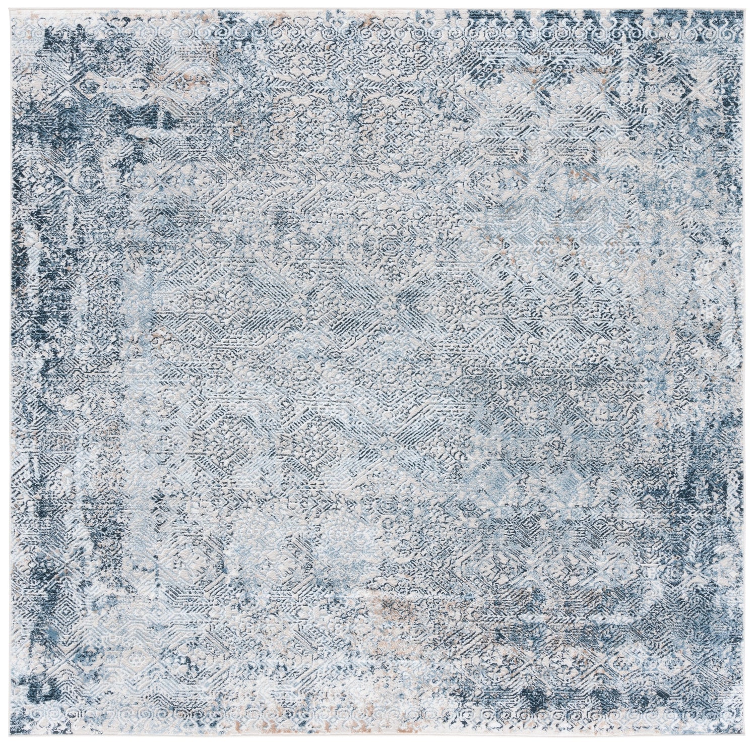 Safavieh Parker Prk119M Blue/Taupe Rug.