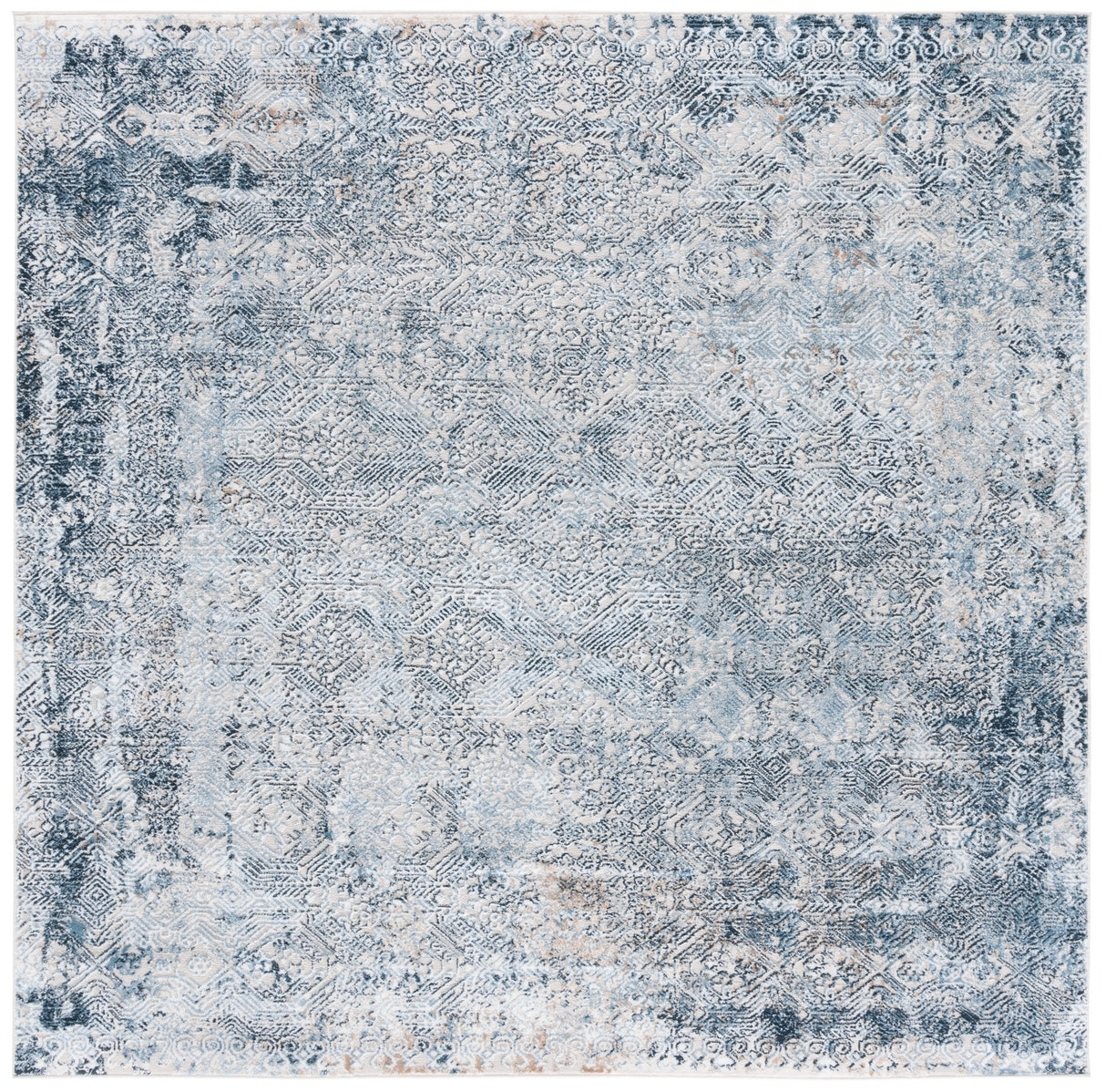 Safavieh Parker Prk119M Blue/Taupe Rug.