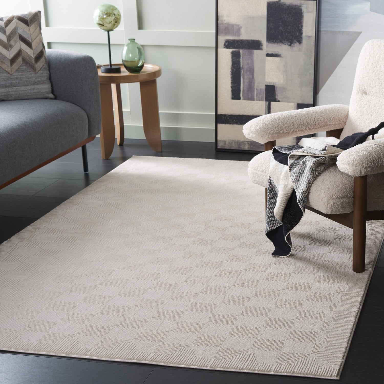Safavieh Parker Prk122E Taupe Rug.