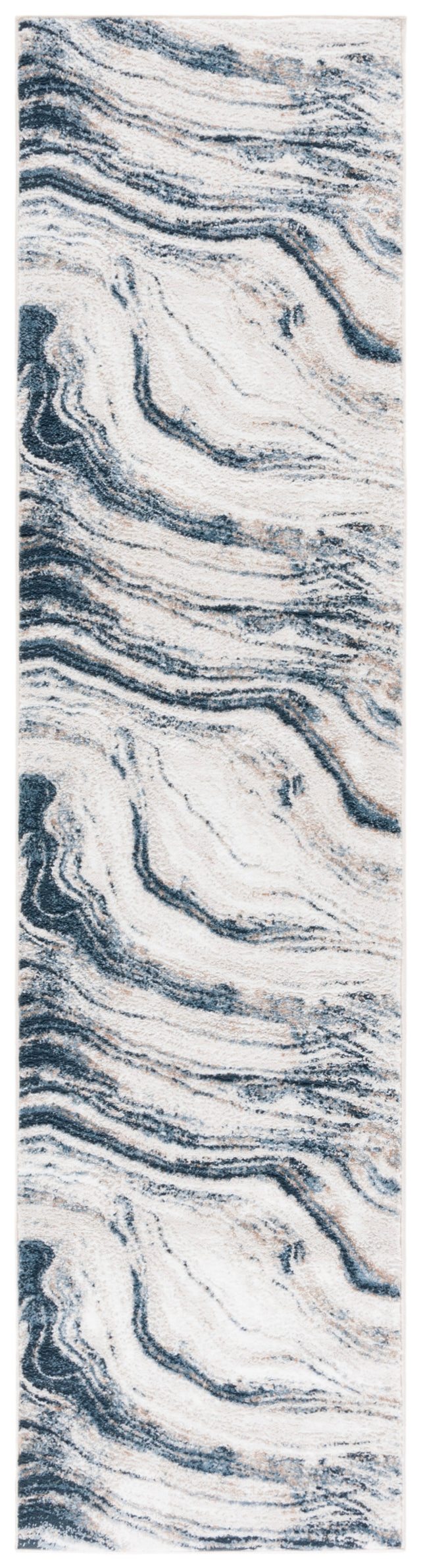 Safavieh Parker Prk128M Ivory/Navy Rug.