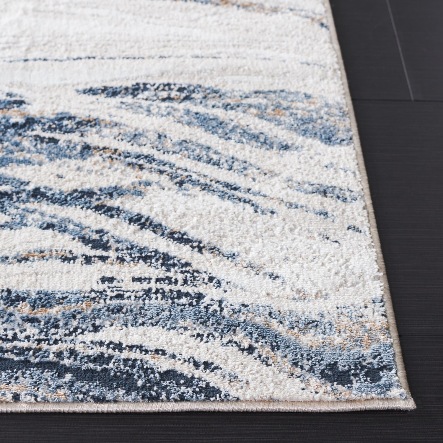 Safavieh Parker Prk128M Ivory/Navy Rug.