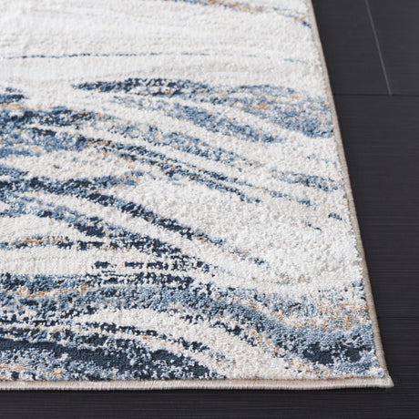 Safavieh Parker Prk128M Ivory/Navy Rug.