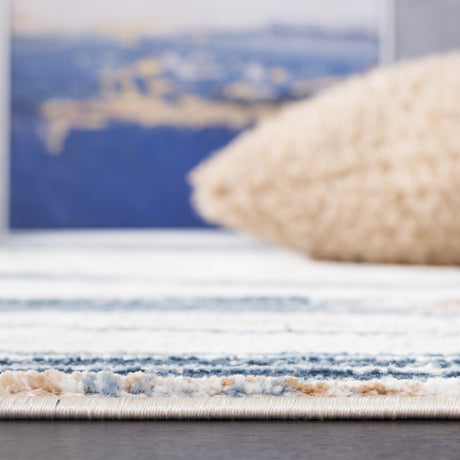 Safavieh Parker Prk128M Ivory/Navy Rug.