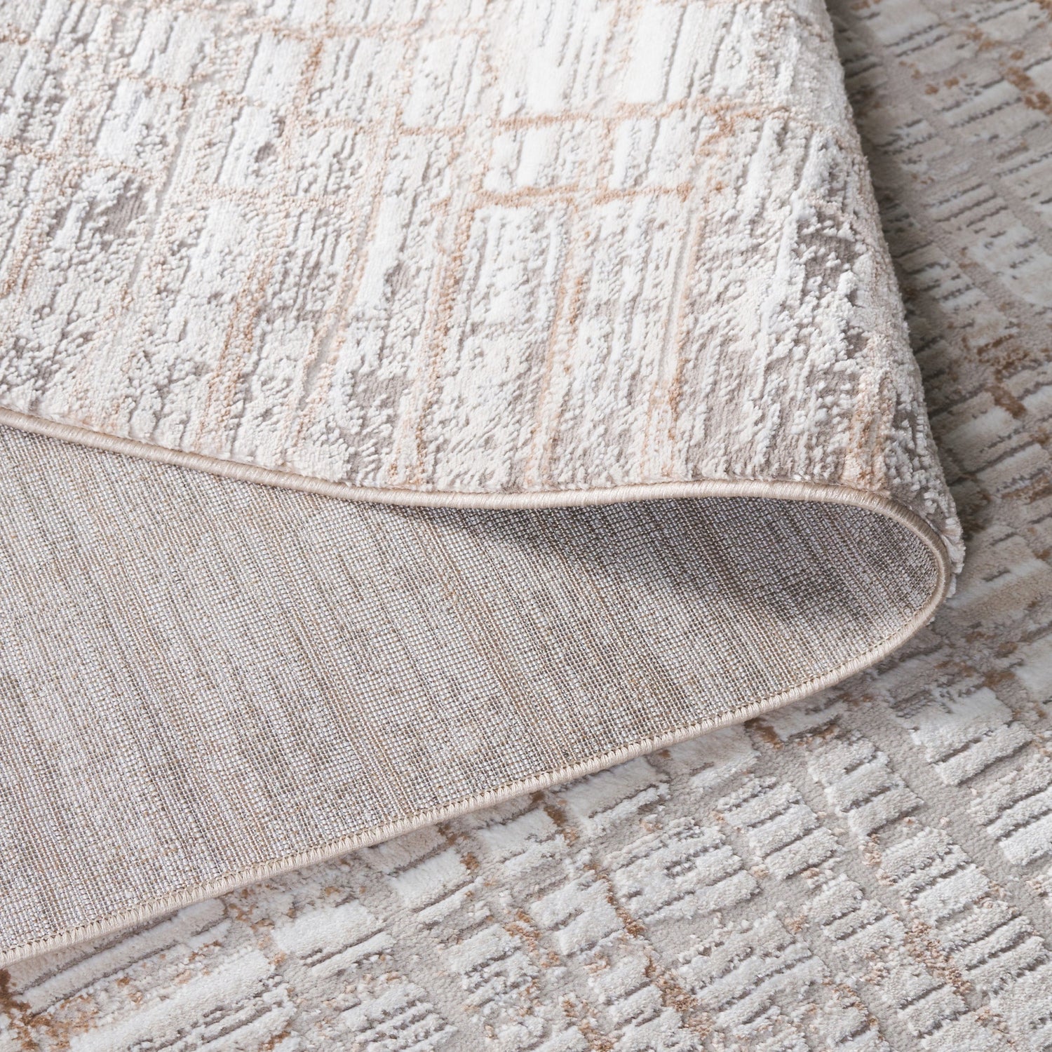 Safavieh Parker Prk134E Taupe/Beige Gold Rug.