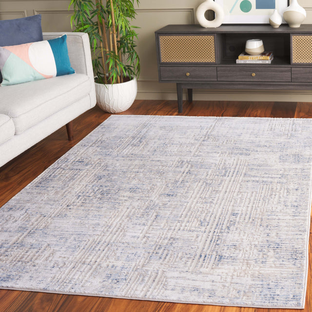 Safavieh Prestige Pte106A Ivory/Blue Rug.