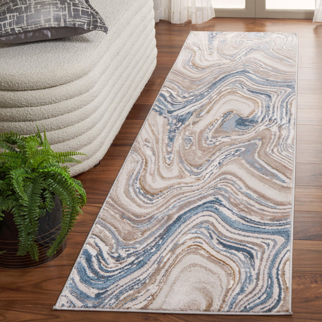 Safavieh Prestige Pte108B Beige/Blue Rug.