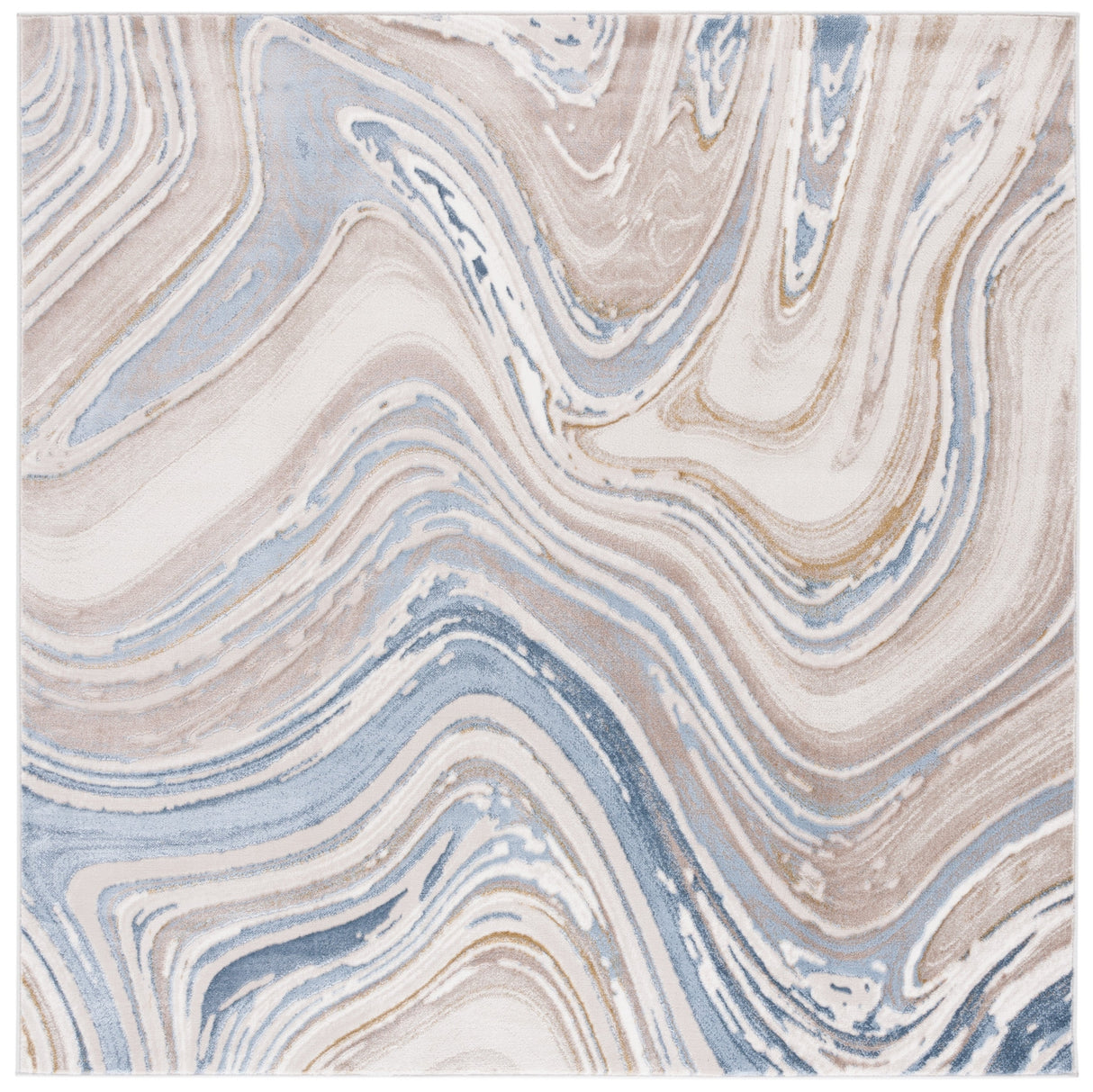 Safavieh Prestige Pte108B Beige/Blue Rug.